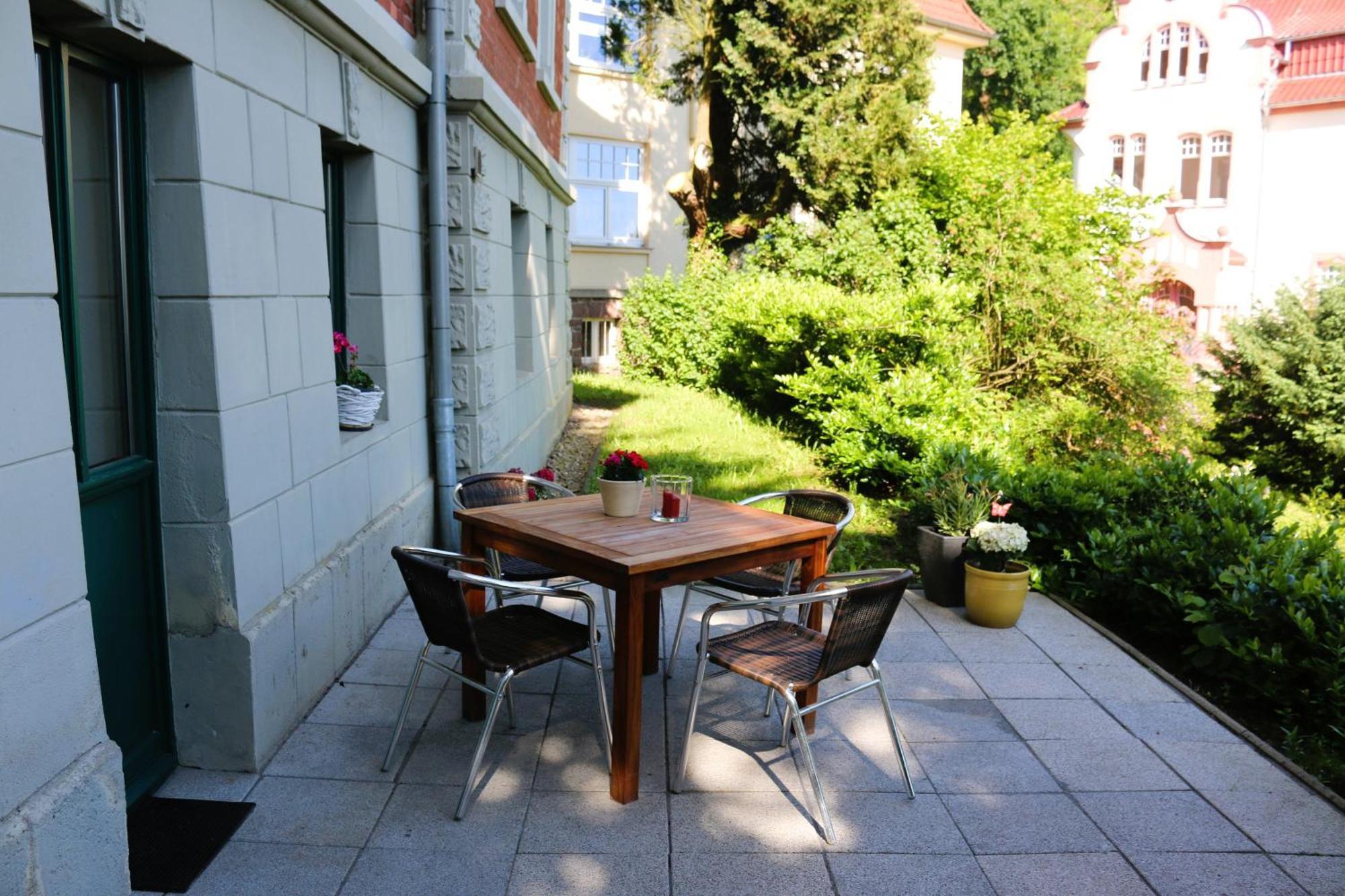 Ferienwohnung Villa Funcke Άιζεναχ Εξωτερικό φωτογραφία